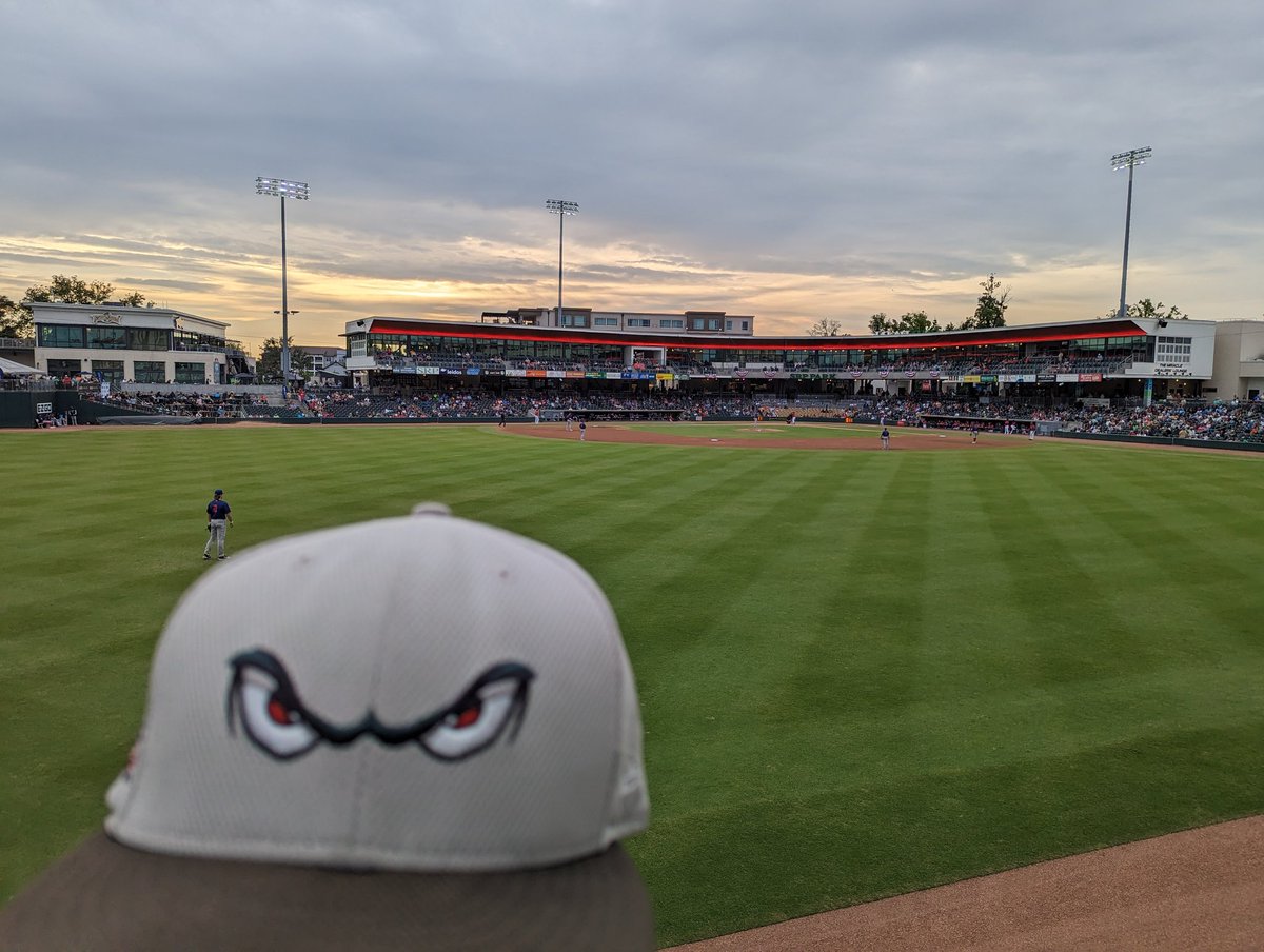 Ballpark #8 on this year's #MiLB #Roadtrip was between the @Kcannonballers At @GreenJackets #AugustaGreenJackets #Baseball