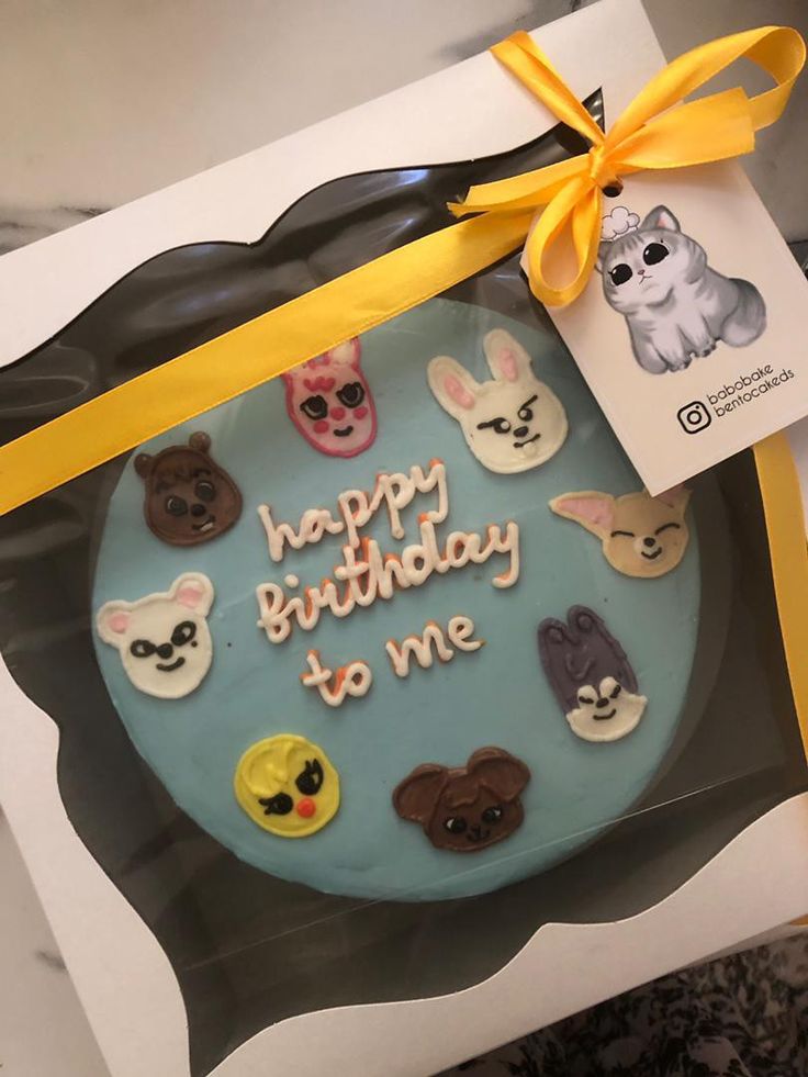 Cake SKZOO Stray from their limited Stray Kids SKZOO BIRTHDAY CAKE