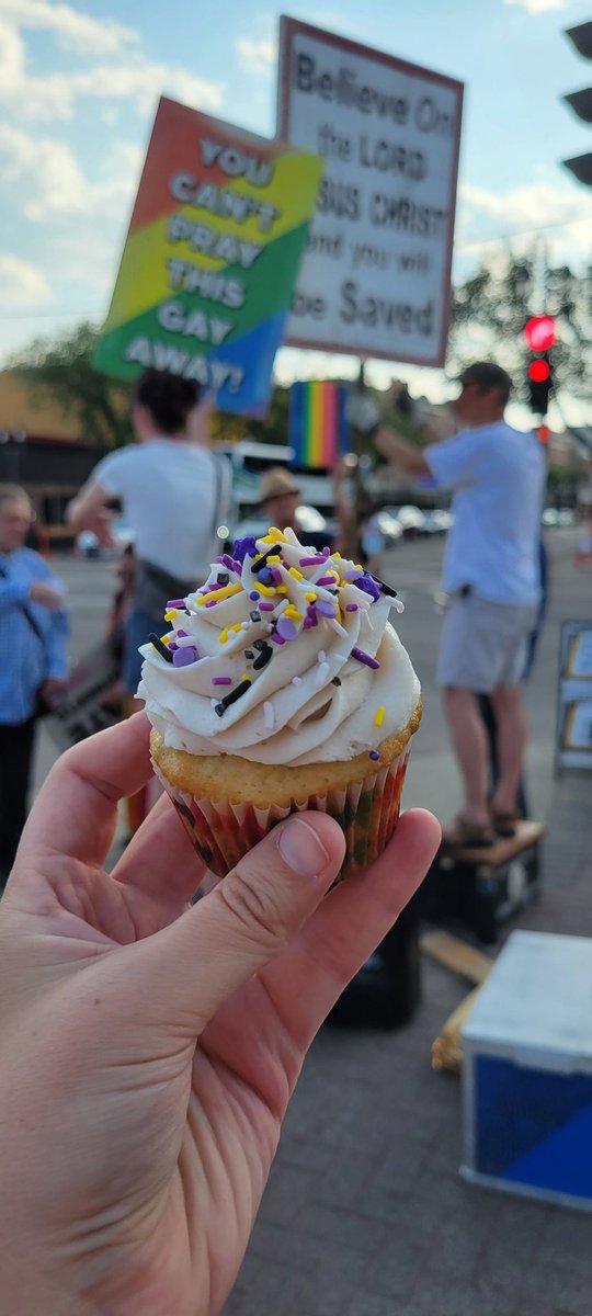 Happy Birthday, @PrideCorner!🧁🎉 #YegPride