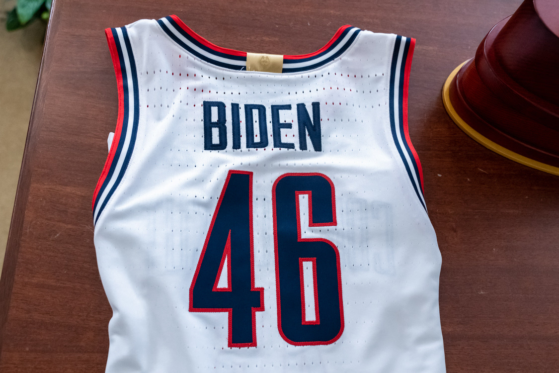 The White House 46 Archived (@whitehouse46) on Twitter photo Today, President Biden welcomed the University of Connecticut Huskies Men’s Basketball Team to the White House to celebrate their 2022-2023 NCAA Championship. Congratulations, <a href="/UConnMBB/">UConn Men's Basketball</a>! Today, President Biden welcomed the University of Connecticut Huskies Men’s Basketball Team to the White House to celebrate their 2022-2023 NCAA Championship. Congratulations, <a href="/UConnMBB/">UConn Men's Basketball</a>!