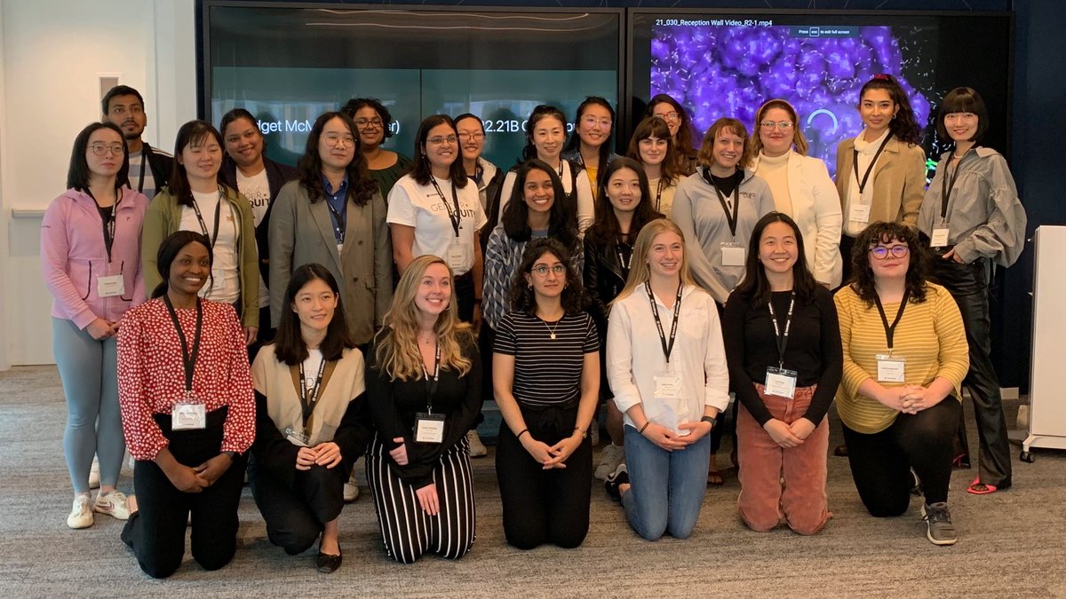So much fun, science, and drug design at 'Catalyzing Gender Equity at Schrödinger: Early Careers in Computational Sciences'. 

Pic ft. Women in Theoretical Chemistry (I'm still trying to make WiTChes a thing).