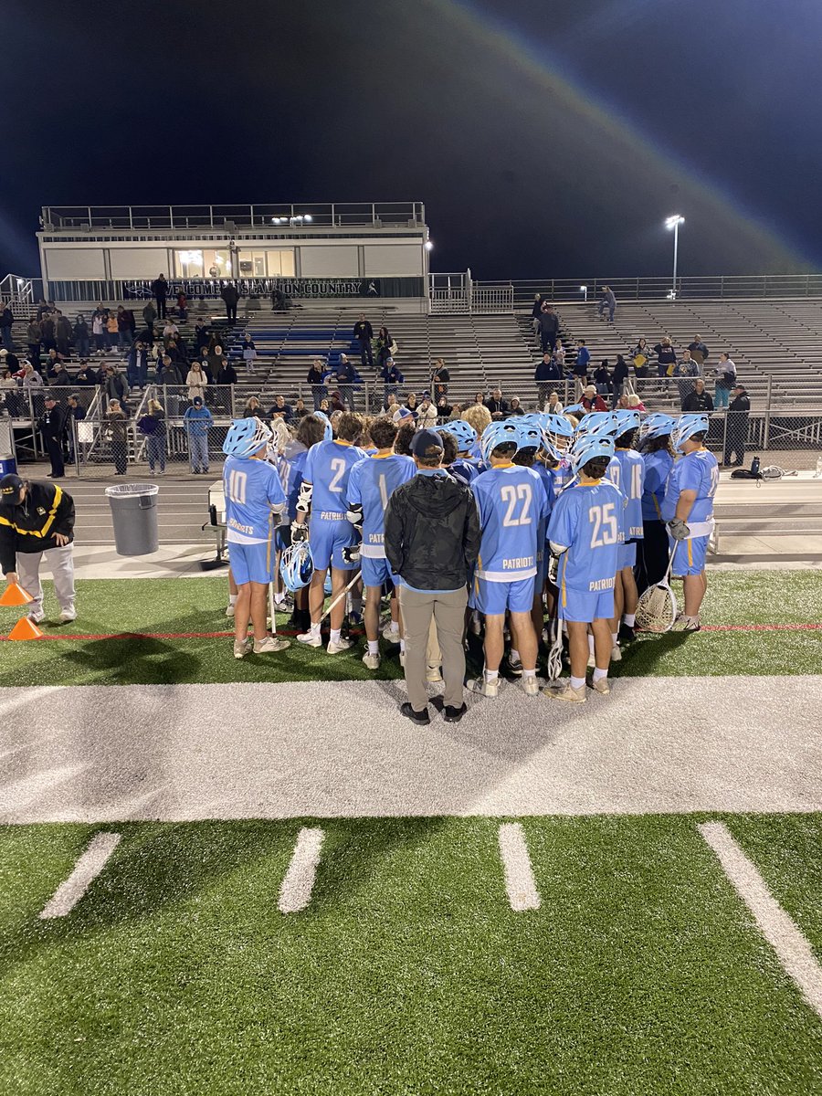 Another first for @FirstColonialHS, Boys lacrosse are region 5A runner-ups and will host a state tournament game next week: a first in FC school history! #PatriotPride #WeRFC