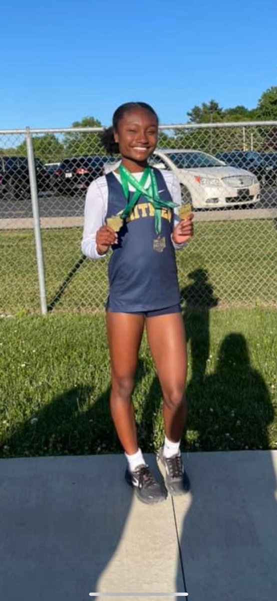 WhitmerAthletic's tweet photo. Azurie Update: This girl broke the school’s 100 hurdle Record AND the 300 hurdle record AND is heading to States! #recordslayer https://t.co/DxoruUNMud
