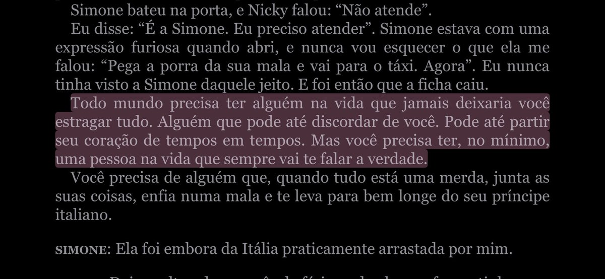 Daisy Jones lacrou muito com essa frase