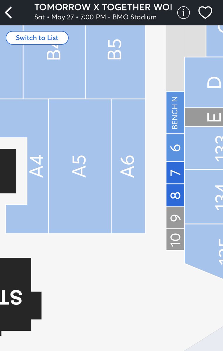 enhcoere's tweet photo. wts txt bmo stadium LA 5/27 day 1

- selling for less than fv $120 and taking g&amp;s as long as you cover the fee
-  lower bowl 
- very close view to main stage !!
- will provide proofs + can do FaceTime call
- I have it listed on tm too 

#TXT_ASM_TOUR #TXT_ASM_TOUR_in_LosAngeles https://t.co/gwGc43MUU0