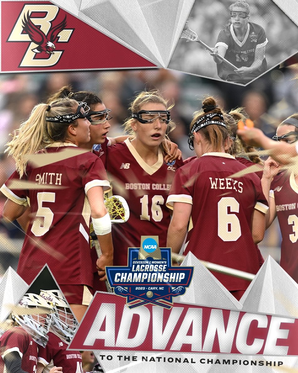 What a game! What a win!! The Eagles are headed back to the National Championship for the SIXTH straight time. 

Let’s go @bcwlax! #WeAreBC 🦅