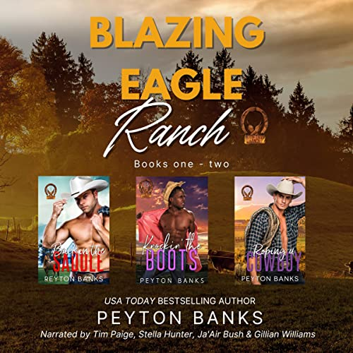 Happy Audio Release Day!
Blazing Eagle Ranch 
By @peytonbanks18 
Narrated by <a href="/TimThePaige/">Tim Paige</a>, @StellaHNarrator, <a href="/jaairbush/">Ja'Air Bush</a>, and <a href="/gillianwilliams/">gillian williams</a>