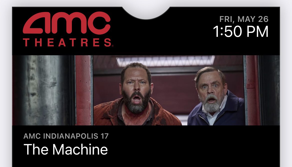 Donmichael Thompson (@realdonmichael) on Twitter photo Saw #TheMACHINEmovie on opening day. Loved it! Thanks <a href="/bertkreischer/">bert kreischer</a> and <a href="/MarkHamill/">Mark Hamill</a> for a great trip to the theater. Saw #TheMACHINEmovie on opening day. Loved it! Thanks <a href="/bertkreischer/">bert kreischer</a> and <a href="/MarkHamill/">Mark Hamill</a> for a great trip to the theater.