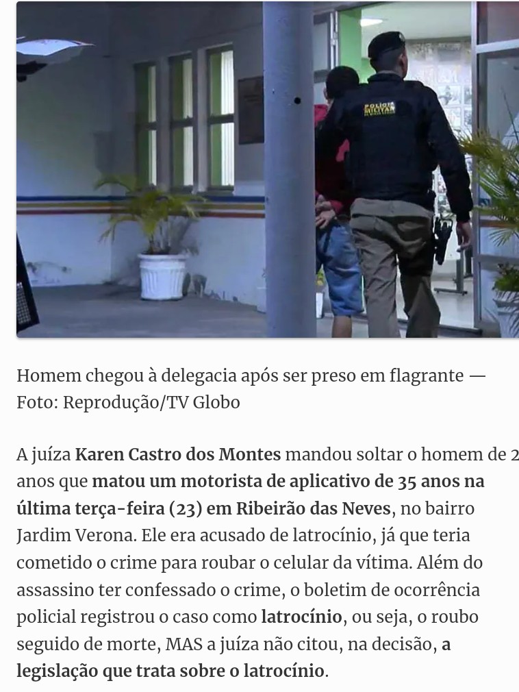 N_Carvalheira's tweet photo. Juíza solta assassino e diz: 'não cometa outros crimes'.

https://t.co/0HwIy2Jz6b https://t.co/OSI6iiJipj