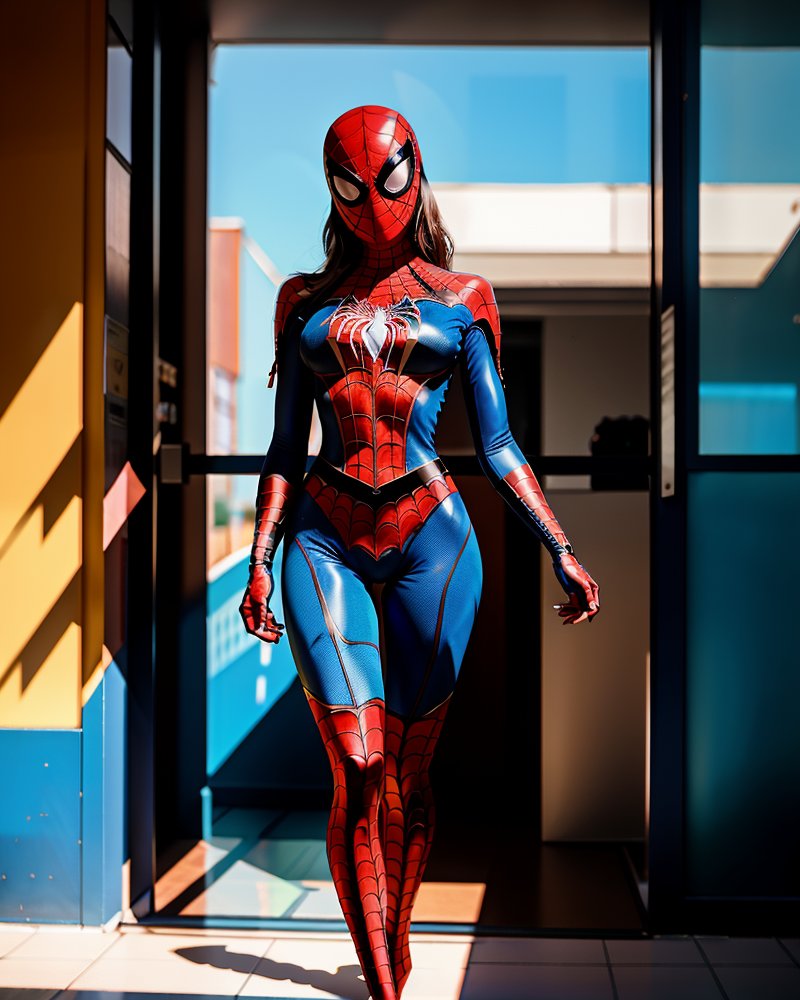 dainershiranui's tweet image. #IamART #ia #SpiderVerse