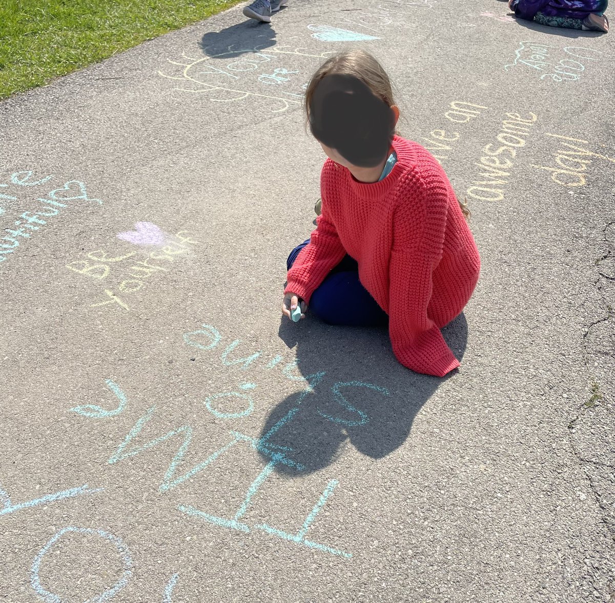 The Kindness Crew working hard to spread kindness. #BeKindAlways