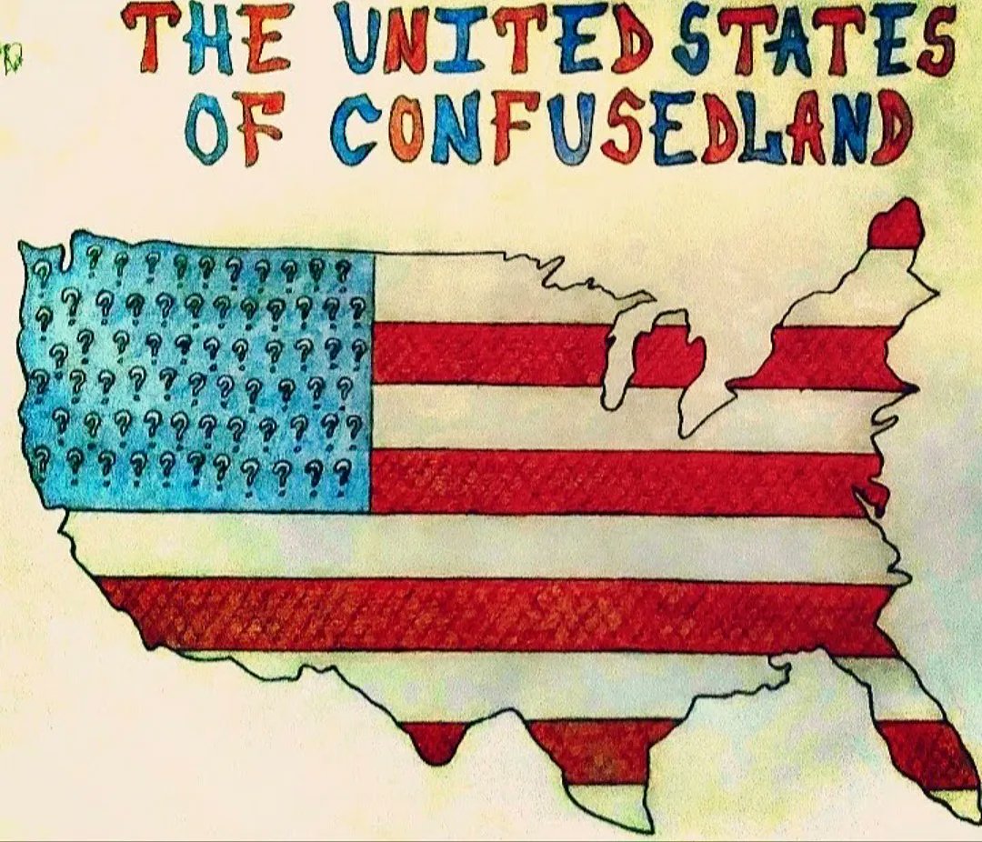 ArtConfusing's tweet image. AlWaYs CoNfUsEd ClOtHiNg
UNITED STATES OF CONFUSEDLAND
#AlWaYs #CoNfUsEd #ClOtHiNg #art #originalart #design #USA #nyc #artist #StreetArt #ArtOfTheDay #streetwear #streetstyle #myart #artist #artistsontwitter #artists #artlover #fyp #foryou #artforsale #share #smallbusinesses #fy