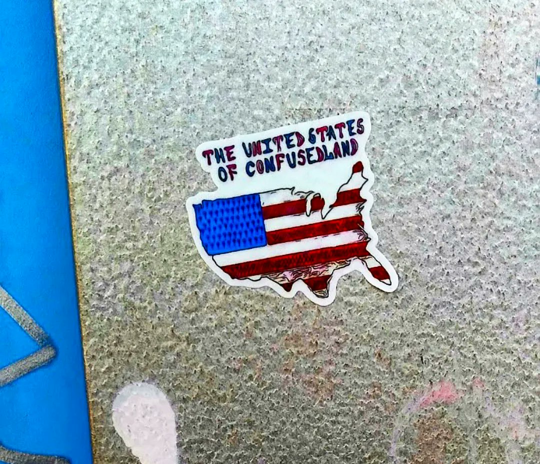 ArtConfusing's tweet image. AlWaYs CoNfUsEd ClOtHiNg
UNITED STATES OF CONFUSEDLAND
#AlWaYs #CoNfUsEd #ClOtHiNg #art #originalart #design #USA #nyc #artist #StreetArt #ArtOfTheDay #streetwear #streetstyle #myart #artist #artistsontwitter #artists #artlover #fyp #foryou #artforsale #share #smallbusinesses #fy
