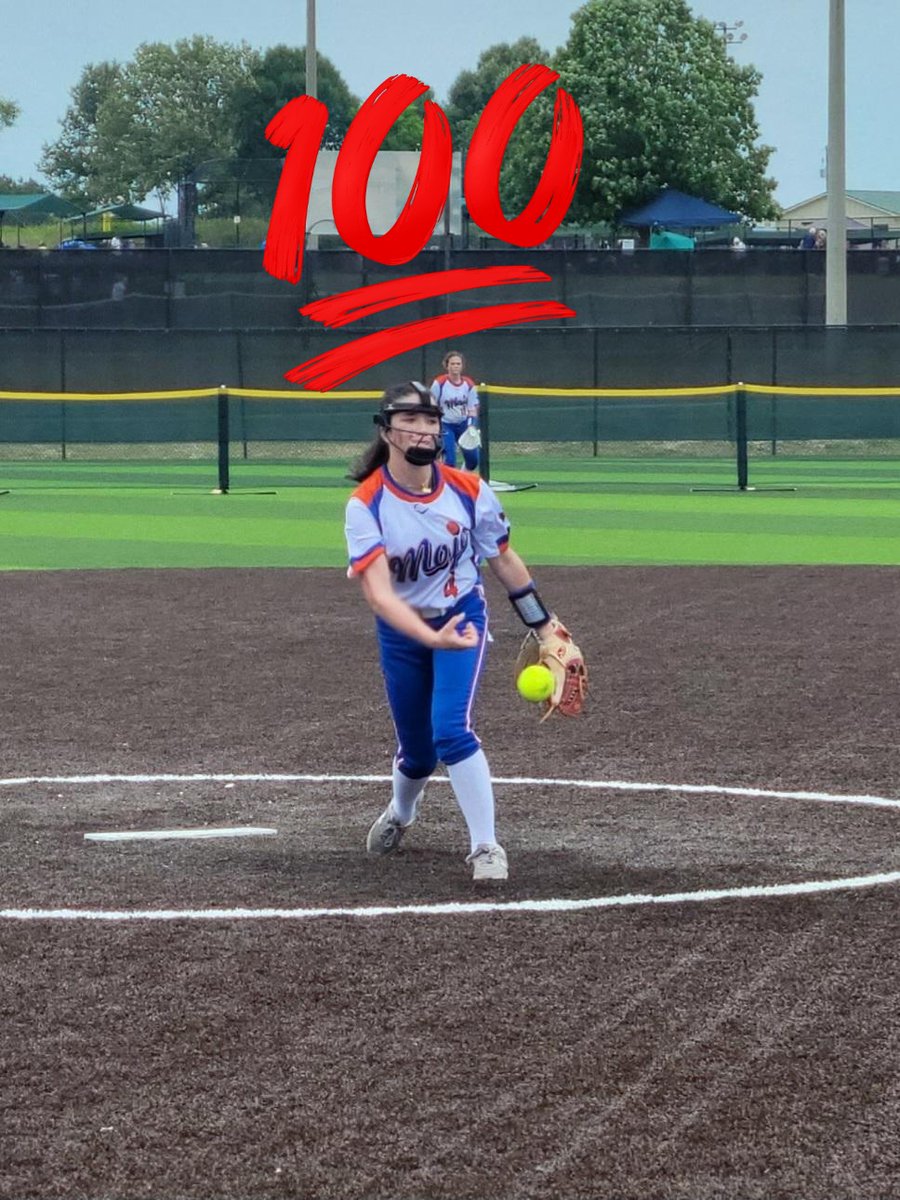 MadisonTreem04's tweet photo. The 🥎season started Feb 18th and last night I threw my 100th K💪.  Thank you Kristen for everything @Kzonefacility. 5 more events, chasing 150 #chasingmyself #lovethegrind @ExtraInningSB @CoastRecruits @AuburnSoftball @ColumbusMojo @CC_Koalas_SB @CoachWayneP https://t.co/mzbsS3r0jM