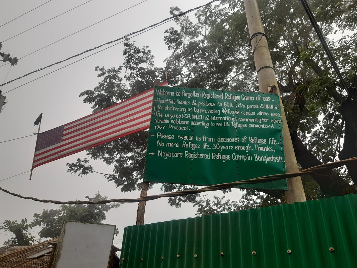 @UN @WFP Rohingya refuges in🇧🇩have been neglected for decdes&now giving collctive punishmnt for being refuges by cutting food.We aren't burden if we get opportunitis 2study,2work,2move freely as other human beings&we can change too.Justice delayed is Justice denied. No more alms.Rescue us 