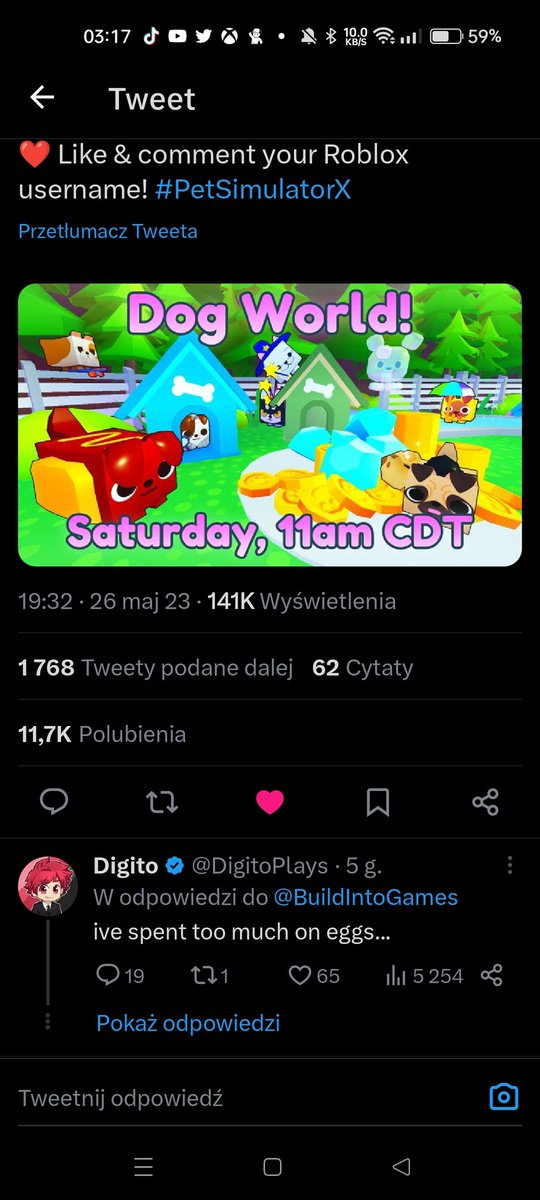 YtMatcraft's tweet photo. @BuildIntoGames Pls i never had exclusive eggs 28mati10 https://t.co/OshIYjmz7s