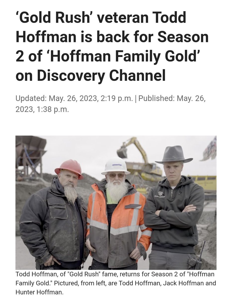 SmokersReview's tweet image. The gift no one asked for:

Of all the people that's been on all of the gold mining shows, y'all give them Yet another chance? 
We. Do. Not. Want. To. See. Jack Hoffman pray for gold anymore.