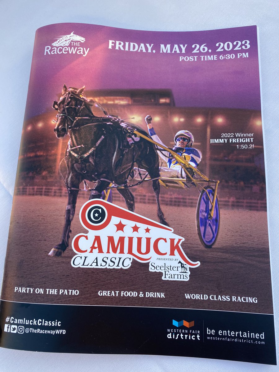 Joe_Dales's tweet photo. Great evening of racing @WesternFair for the #CamLuck Classic.  Beautiful weather, big crowd and wonderful hospitality. https://t.co/g0ubMO4nv7