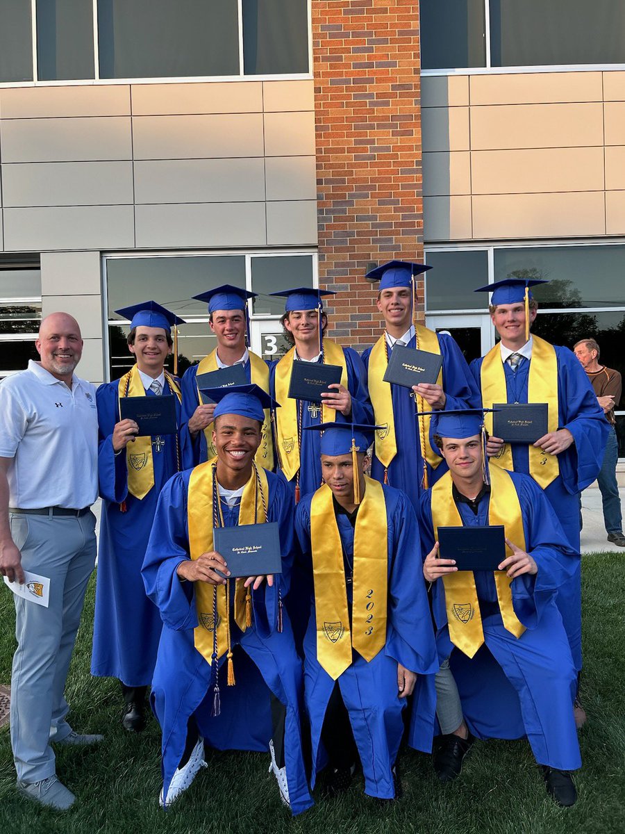 Great group of seniors graduated today ! They will be missed , looking forward to following them on their next journey !