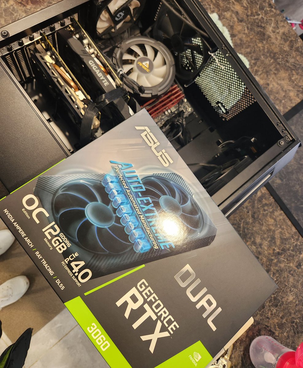 MsIntoxicHated's tweet image. Upgrade time! GTX 1660 ti. It's been good! Xx

#rtx #nvidia #graphicscsrd #gpu #gpuupgrade