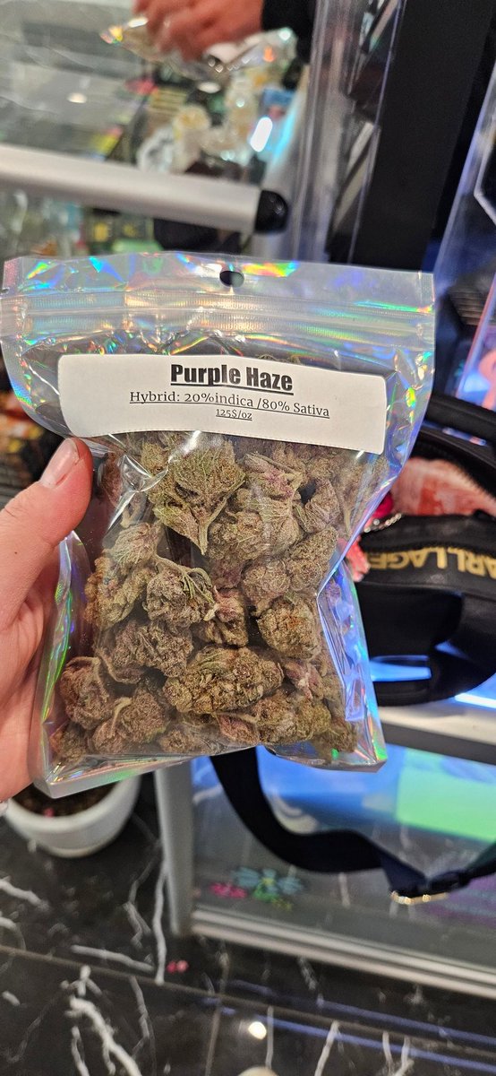 New weed day!! Lol 🤙💚 #PurpleHaze #420Life #GGDispensary #420fam