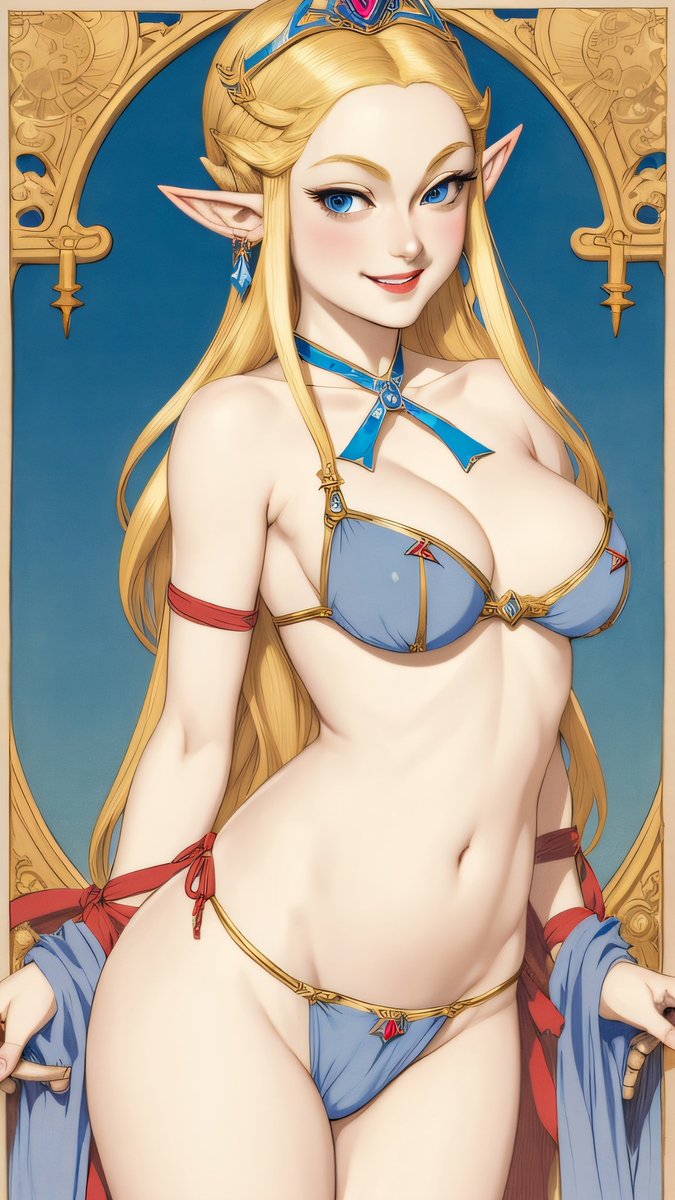Vii_KeyOh's tweet photo. The first Waifu we never forget! #ZeldaTOTK #ZeldaArt #waifu #anime #hot https://t.co/dsNbmg1w7V