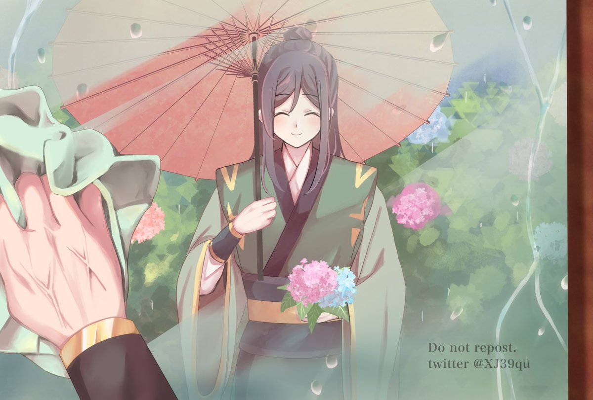 XJ39qu's tweet photo. 庭から紫陽花を見せつけてくる懐桑 https://t.co/6GvQUrZLYy