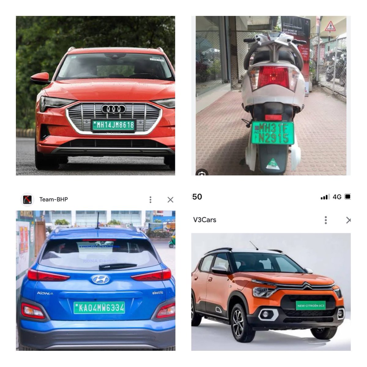 The Sales of electric cars might drop due to ugly green number plates.
That’s my opinion. Sir @nitin_gadkari @MORTHIndia please reconsider to change the design and colour of electric cars number plates. I suggest to add a small green line on white plate  and change it