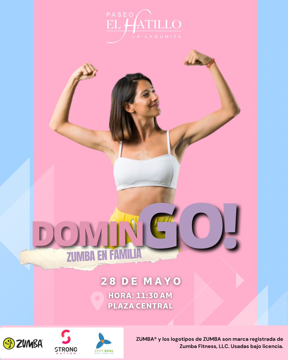 Este fin de semana es en #PaseoElHatillo Sábado de peinados Glow 💎✨y Domingo de Zumba 🤸‍♂️
¡No te los pierdas! 
#gratis