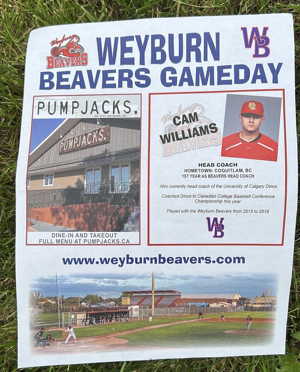 Wey_Beavers's tweet photo. Head Coach Cam Williams is your program feature tonight. Pick up your program at the gate to play @prairieskycoop playback bingo! https://t.co/zWG1SpswAo