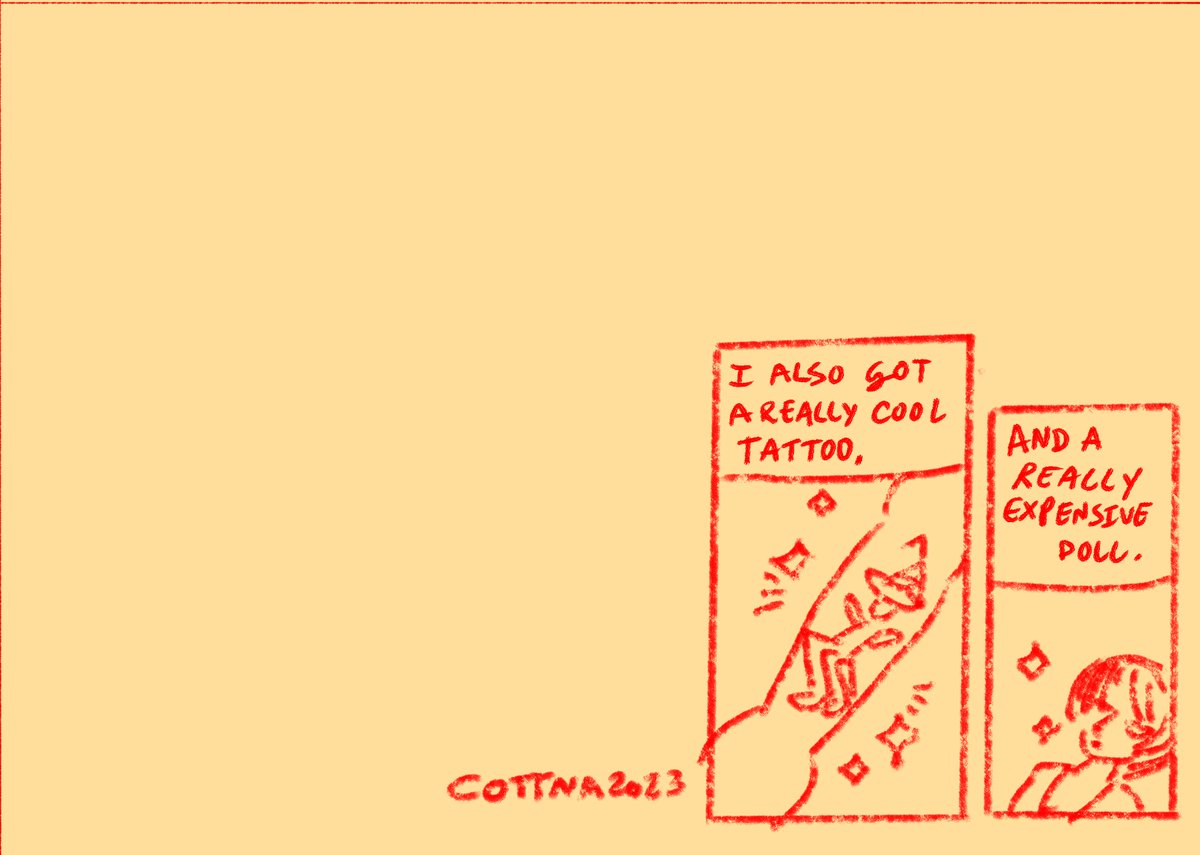 a quick comic about celebrating my victories this past year.