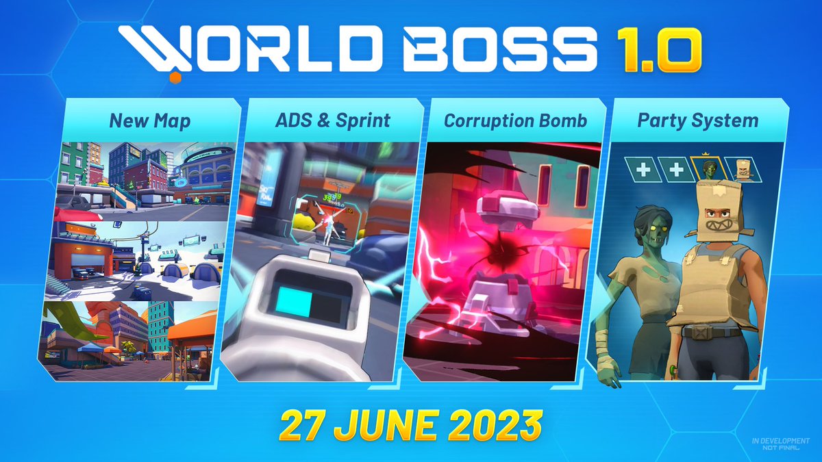 Are you ready Gladiators?

World Boss v1.0 is launching 27 June 2023

🗺️ New Arena
🔍 New Features
🐀 New Perks
👑 New Ć̸͎̘o̷̪͆͛r̸̝͎̮͠r̸͎̈́͝û̵̙̽p̷̍͑̒͜t̸̩̤̂͜ǐ̷͓̈́o̶̝͐̕͘n̵̲͉̔̆̊ͅ ̶̾̚ͅB̵̹̥̰͒͊̒ỡ̴͍́m̵̲͋̔b̶̪̊͠

Play World Boss Early Access on Steam now: bit.ly/3MIbyFI