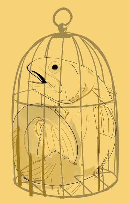 「birdcage full body」 illustration images(Latest)