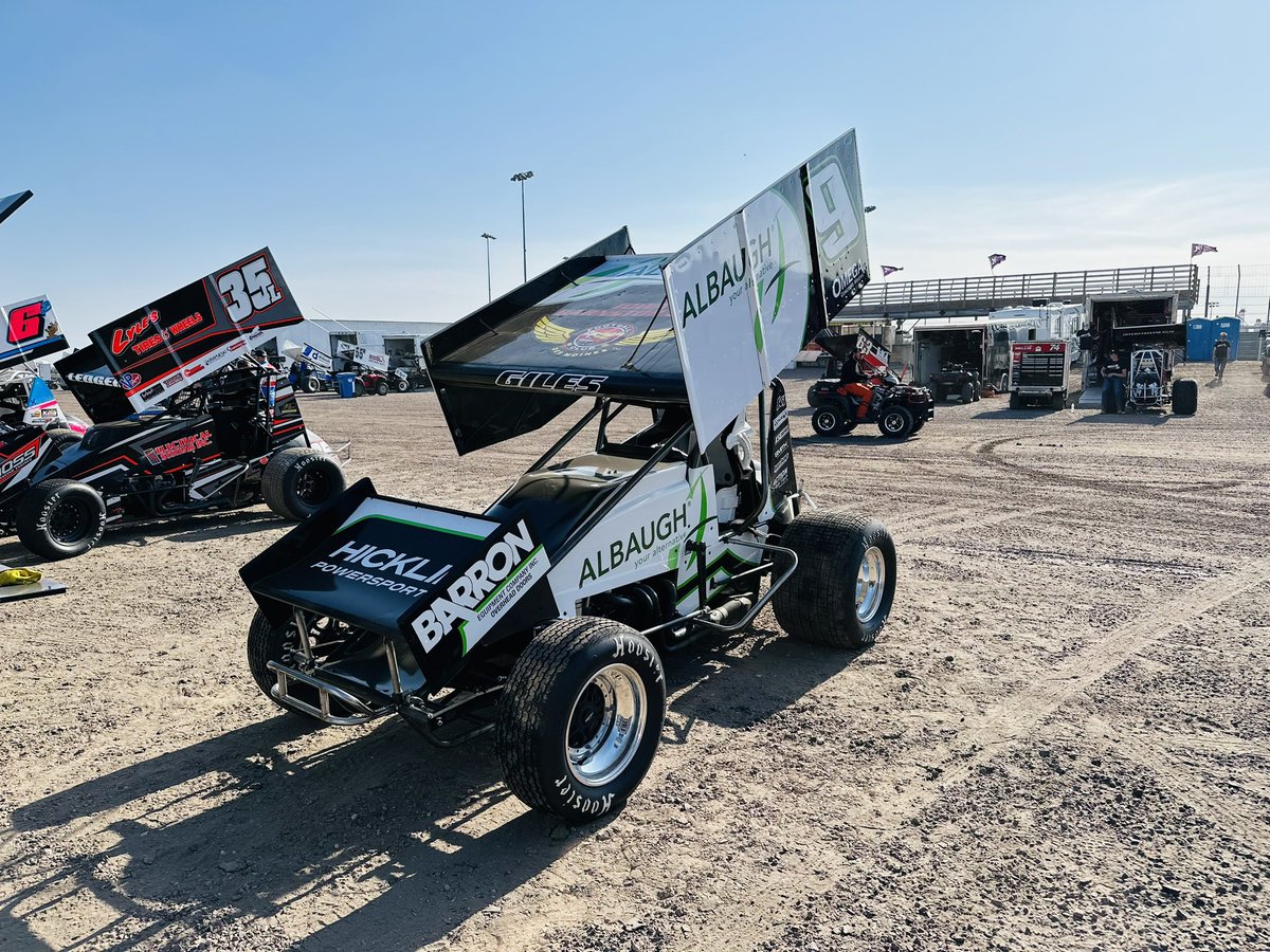 Checking in at <a href="/jacksonmotorplx/">Jackson Motorplex</a> for our first race outside of Knoxville tonight!