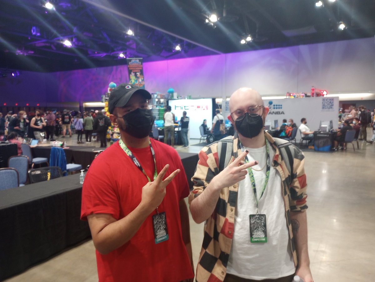 RequiemRedacted's tweet image. Couple pics with some legends. ESAM and MVD are pretty dope