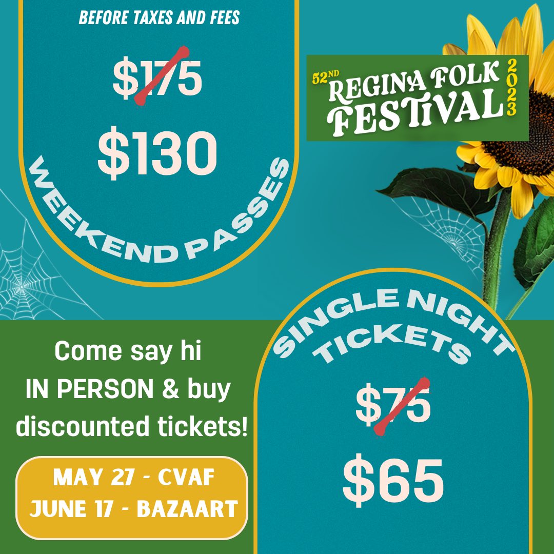 Regina Folk Festival tweet media