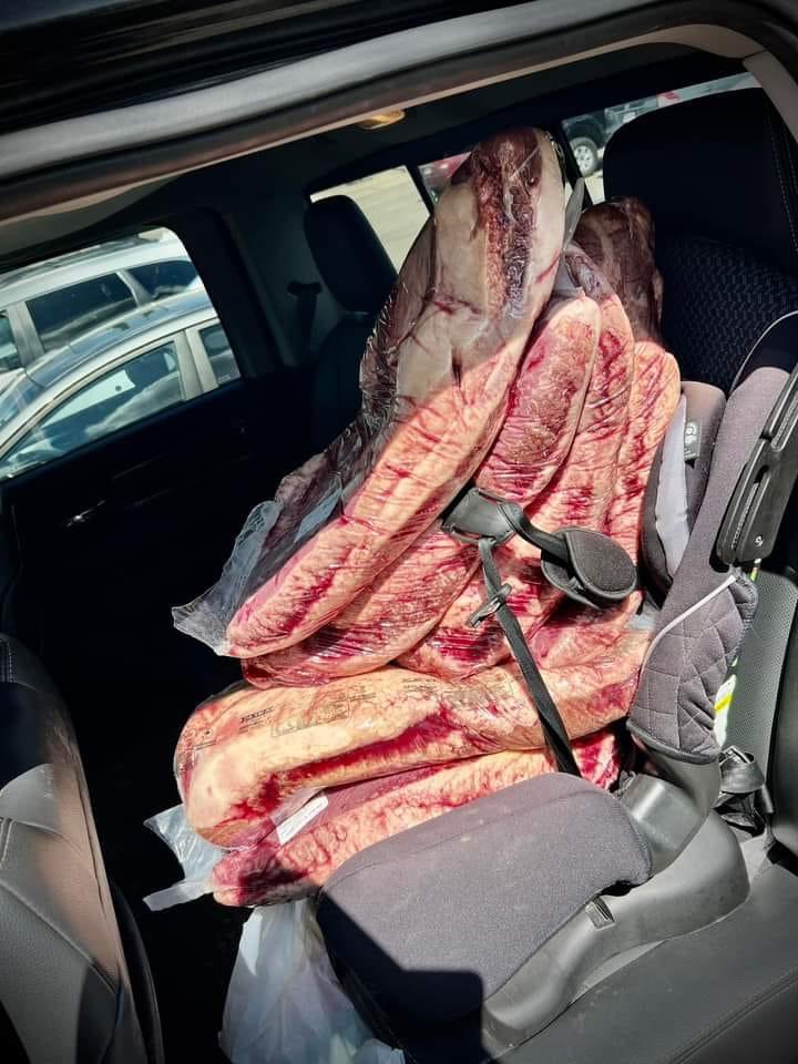 Papa_____John's tweet photo. Just picked up the meat for the big holiday bbq! #meattwitter #traeger #MemorialDay https://t.co/vOmtFuHT8S