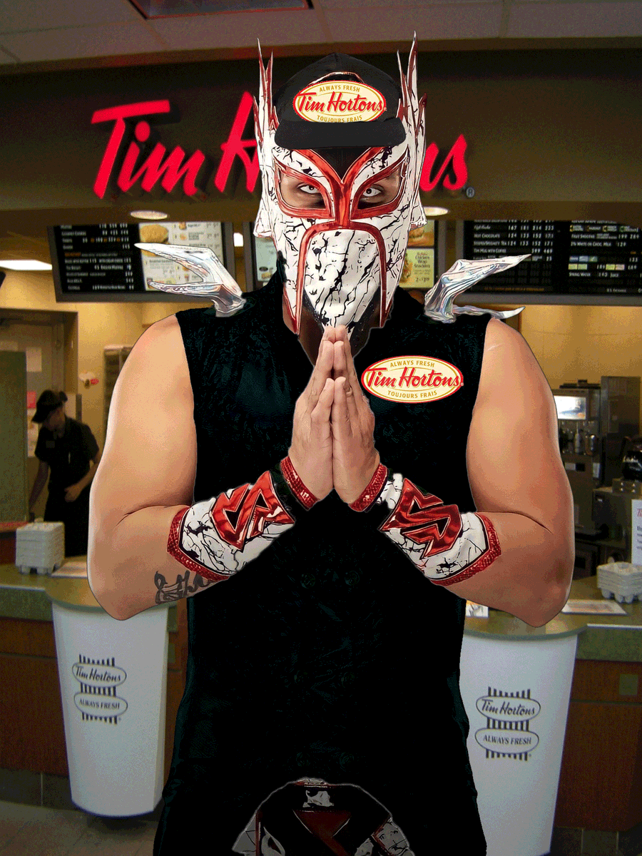 @serpentico this could be a backup career for you. @TimHortons ;) Whaddaya think @NylaRoseBeast ?

'Welcome to Tim Horton's This Is Serpentico Can I take your Order'

#TimHortons #SpanishAnnounceProject #NylaRose