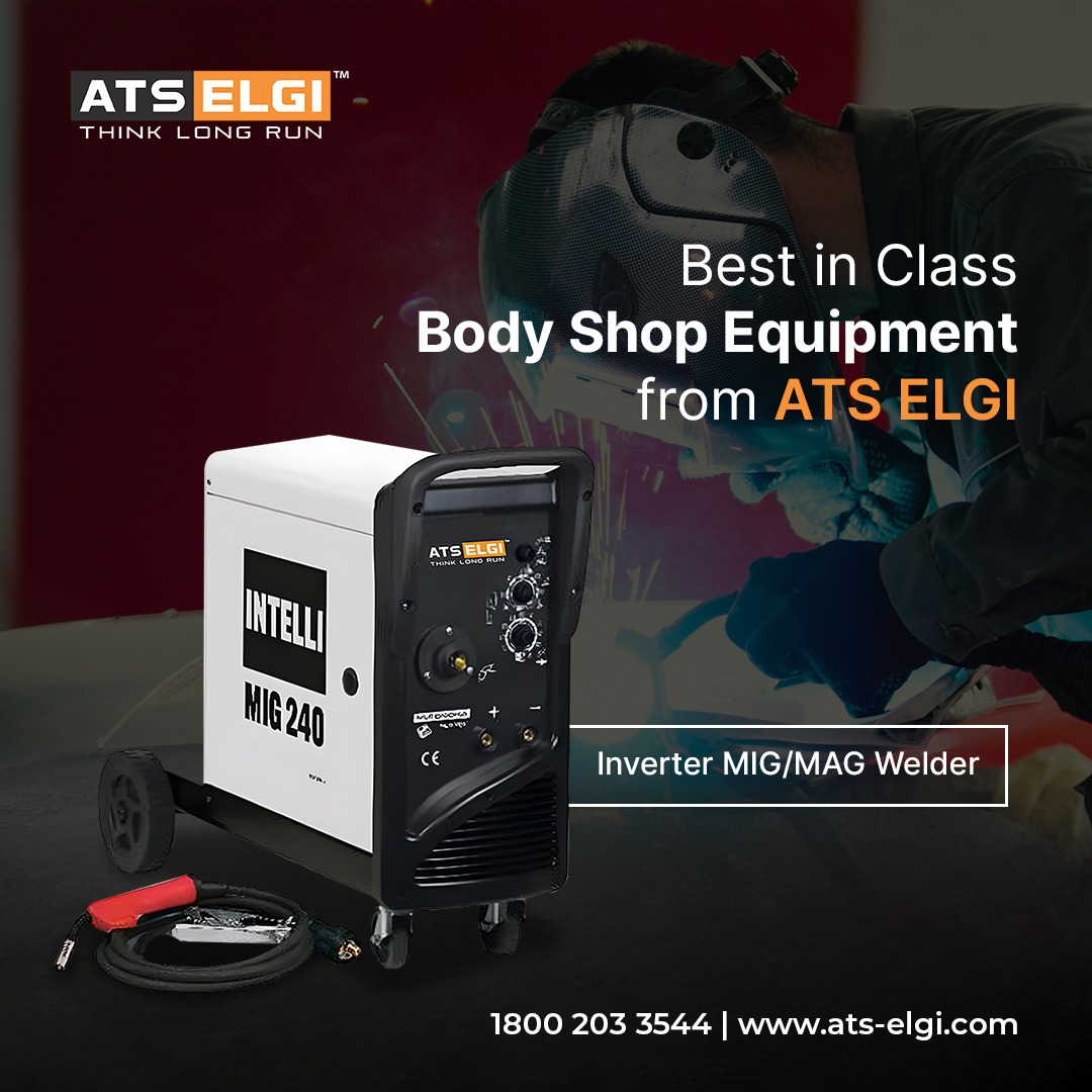 AtsElgiLtd's tweet image. ATS ELGI&apos;s comprehensive range of body shop equipment, delivers premium solutions for crash repairs, paintless dent removal, plastic repairs, and essential welding tasks. 

Explore more at: bit.ly/3q0ydVY

#BodyShopEquipment #RepairSolutions #DentRemoval #Welding