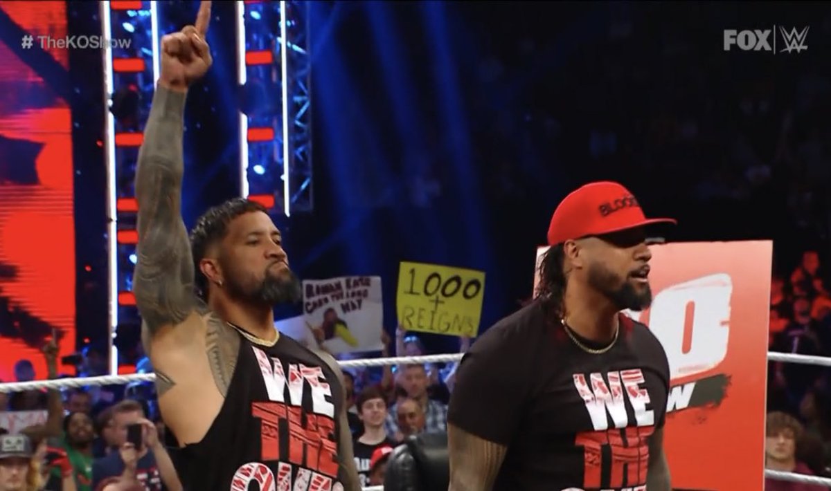 “I AM the tribal chief.” -jimmy uso 

OH MY GOD??