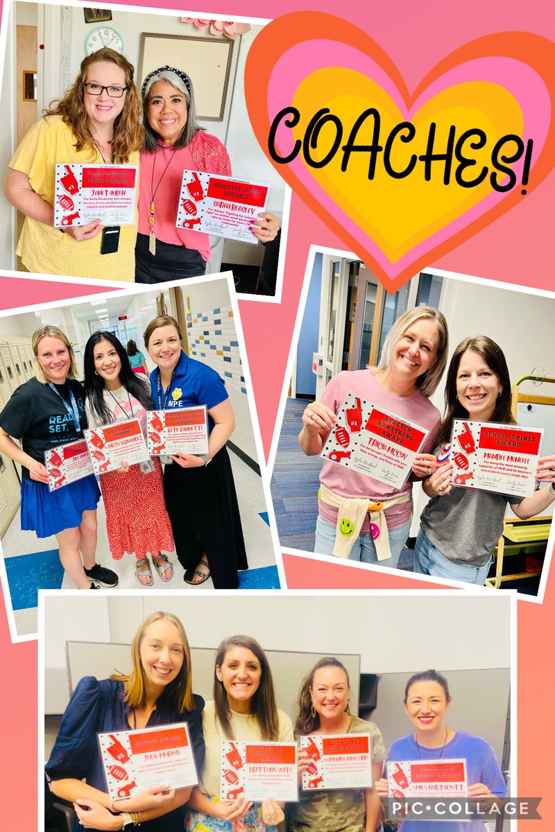 @kyleebradford & I are lucky to serve some of the BEST coaches around @LHLCinRISD! Cheers to the BEST summer - you have earned it! Help us give these amazing peeps a shoutout!👏🏼❤️🐾👏🏼