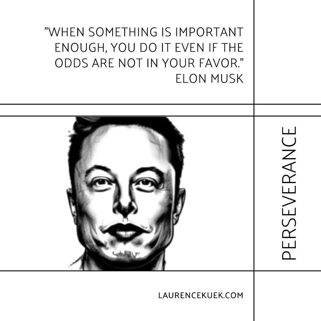 Spotlight on 'Superpowers': Elon Musk, a visionary in tech. 

His ethos? 'Do it even if the odds are not in your favour.' His Superpower? PERSEVERANCE. From SpaceX to Tesla, Musk's ventures shape our future. 

#Superpower #Perseverance #ElonMusk #TechInnovator