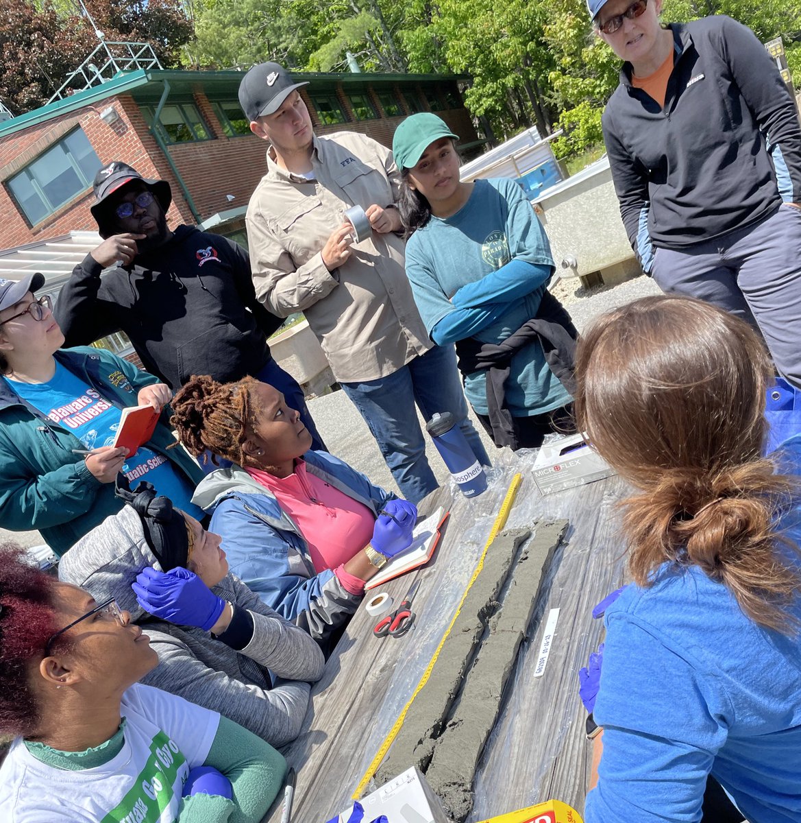 Ruth Varner (@ruthvarner1) on Twitter photo Day 3 of field work- three long days and so many samples! Looking forward to a long weekend and then lots of lab work! Great to have the @UNH_CEPS Dean out to help today! <a href="/NSF/">U.S. National Science Foundation</a> Geopaths Day 3 of field work- three long days and so many samples! Looking forward to a long weekend and then lots of lab work! Great to have the @UNH_CEPS Dean out to help today! <a href="/NSF/">U.S. National Science Foundation</a> Geopaths
