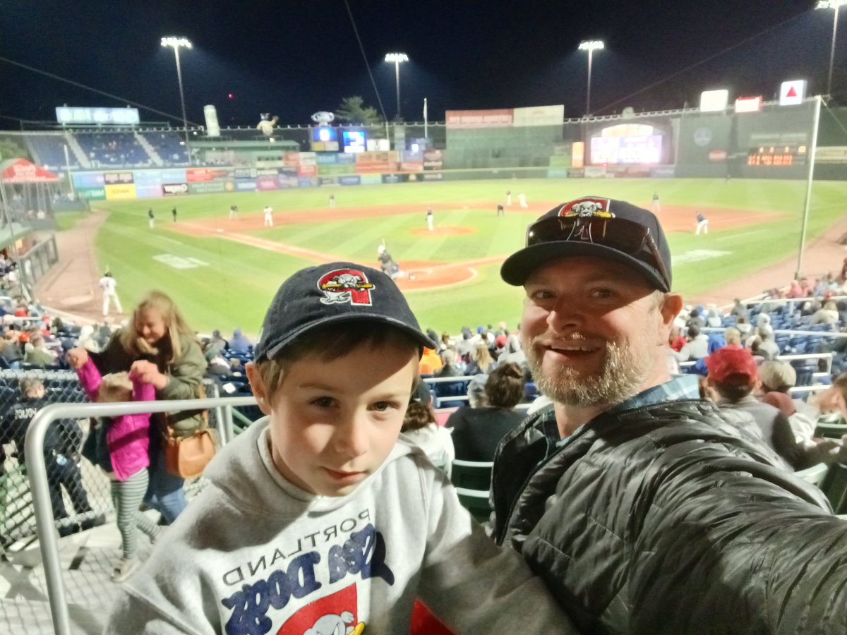 Seadogs beat New Hampshire in 11 innings.  And 73 people from my parish were in the stands with me. 

Also, I'm trying to force my kid to like baseball.