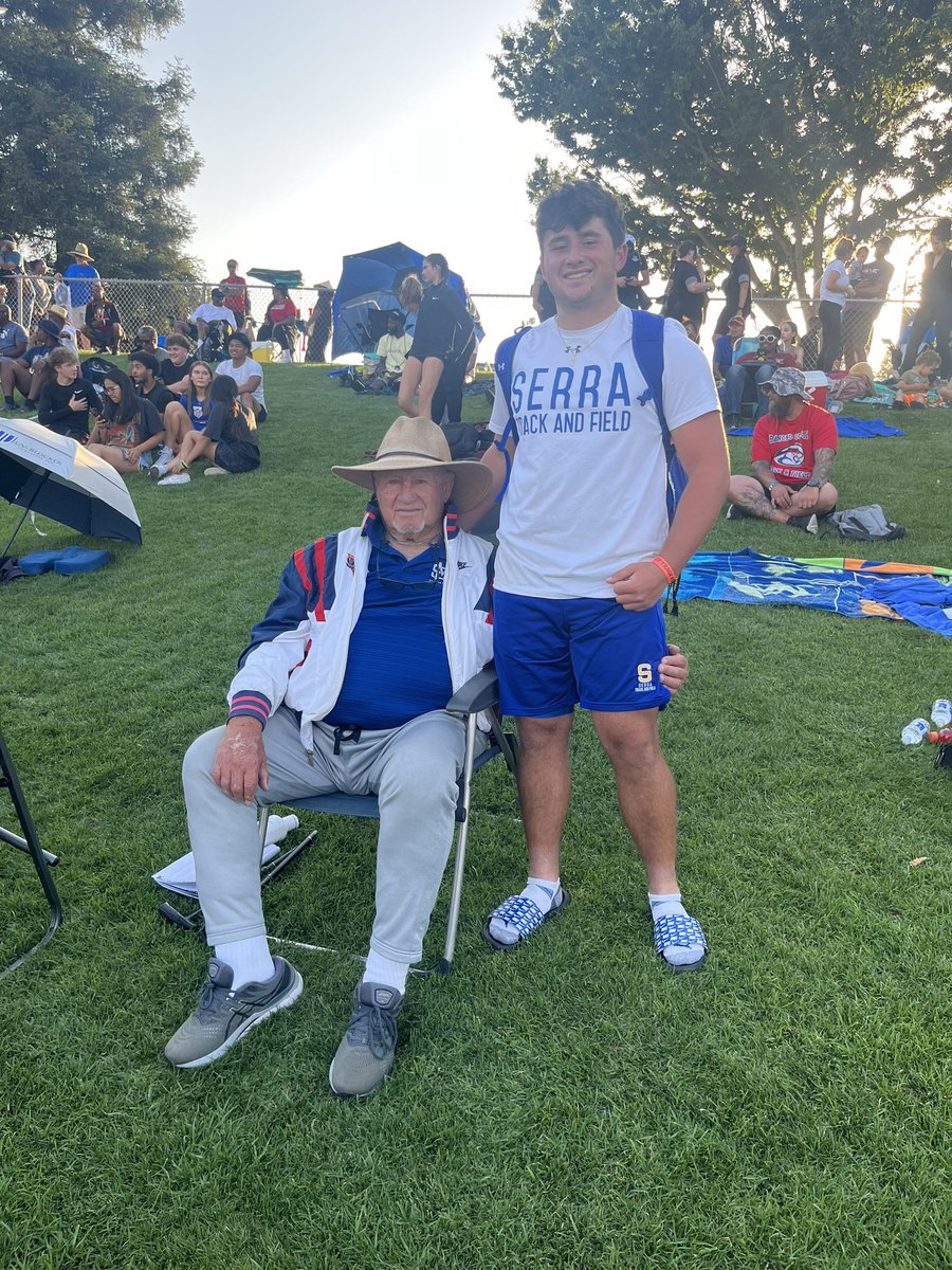 Junipero Serra Track and Field/Cross Country (@serrapadrestfxc) on Twitter photo Luke Lewis qualifies 10th for tomorrow's Finals (54-9.5) in the shot put (with dad, Mike) <a href="/llewisthrowfar/">Luke Lewis</a> <a href="/PadreAthletics/">Serra Athletics</a> <a href="/SerraSanMateo/">Serra High School</a> <a href="/WCALSports/">WCALSports</a> <a href="/cifccs/">CIF - Central Coast Section</a> <a href="/RTSPT/">Record Timing</a> <a href="/CCExpress/">Albert Caruana🇲🇹</a> @MilesplitCA Luke Lewis qualifies 10th for tomorrow's Finals (54-9.5) in the shot put (with dad, Mike) <a href="/llewisthrowfar/">Luke Lewis</a> <a href="/PadreAthletics/">Serra Athletics</a> <a href="/SerraSanMateo/">Serra High School</a> <a href="/WCALSports/">WCALSports</a> <a href="/cifccs/">CIF - Central Coast Section</a> <a href="/RTSPT/">Record Timing</a> <a href="/CCExpress/">Albert Caruana🇲🇹</a> @MilesplitCA