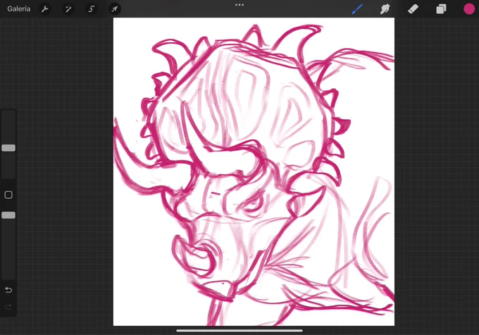 Got impatient so i decided to draw my own dino oc 