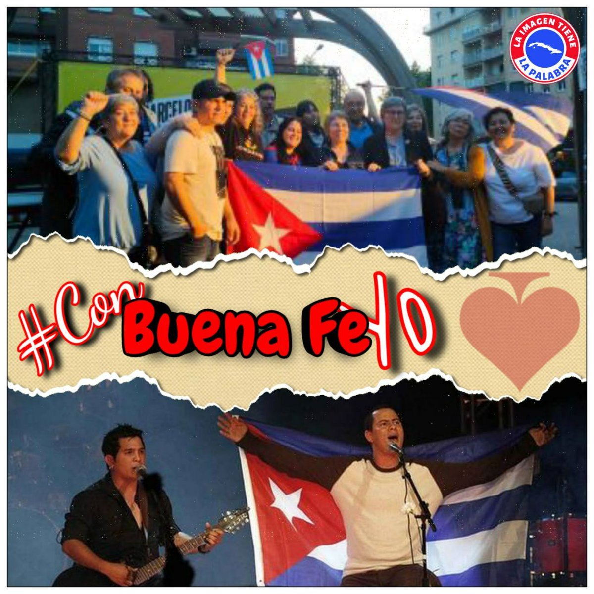 #ConBuenaFeYo #CubaEsCultura