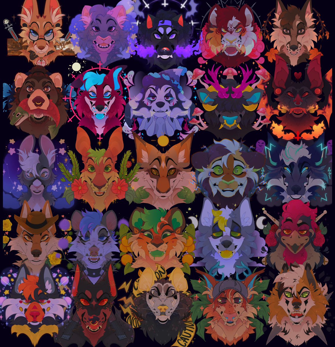 A whole hundred critters!!
(done between July- January)