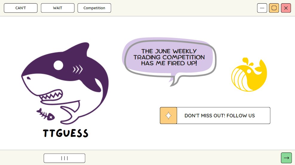 ttguessofficial's tweet image. Weekly Task only in June! 
Stay tuned for updates 🌟
#WeeklyTask #ComingSoon#Thundercore #Dapps #Crypto