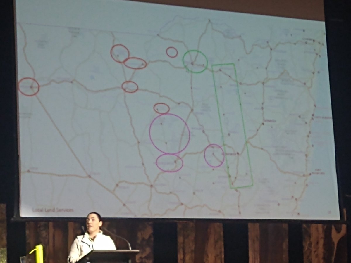 science_koala's tweet photo. 2/2 Massive recent extinction of western NSW koalas. Red circles= no evidence of koalas, pink = very little evidence https://t.co/jJyR1mduxM